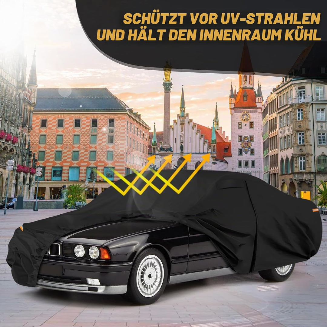 Autoabdeckung Wasserdicht für 1988-2002 BMW 5 Series E34 E39, Vollgarage Autoplane Auto Abdeckplane
