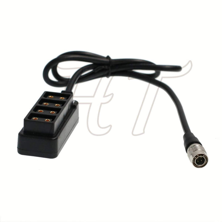 HangTon Hirose 4 Pin auf 4 Port Splitter Adapter für Sony F5 F55 Kamera 24in