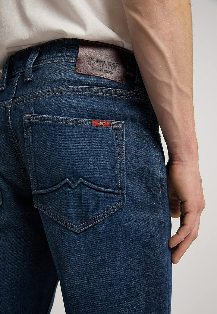 MUSTANG Herren Oregon Tapered Jeans 34W / 30L Dunkelblau 5000-883, 34W / 30L Dunkelblau 5000-883