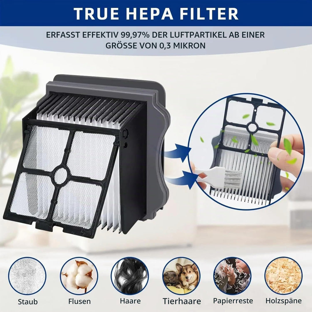 Zubehör für Tineco Floor One S5 / S5 Pro / S5 Pro 2 / S5 Extreme, 2 Bürstenrolle 4 Filter Nass-Trock