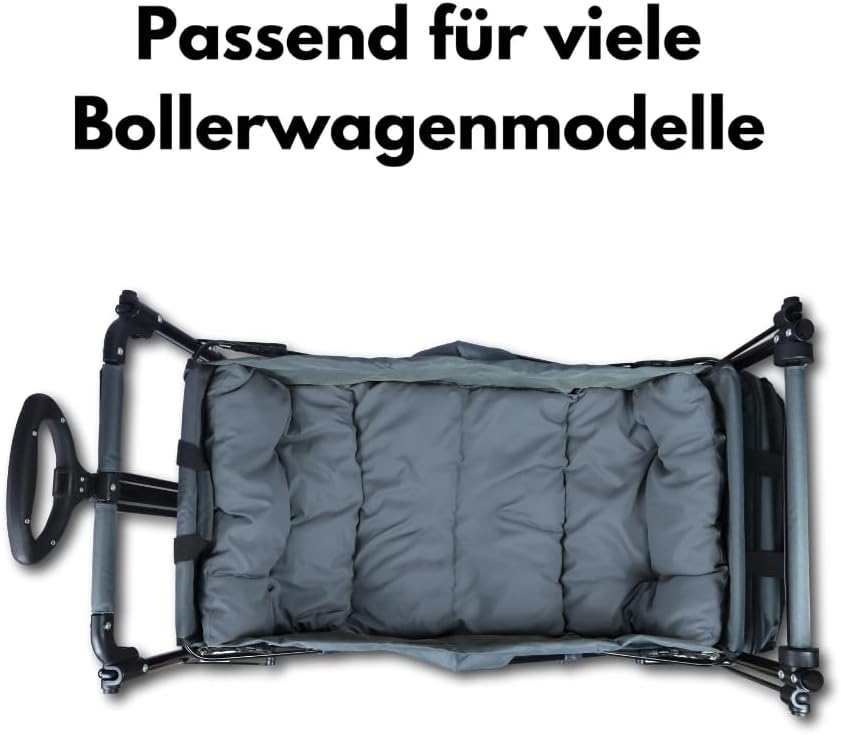 FROSAL Bollerwagenmatte universal Bollerwagen Matte Polster Polsterung Kind Transportwagen Handwagen