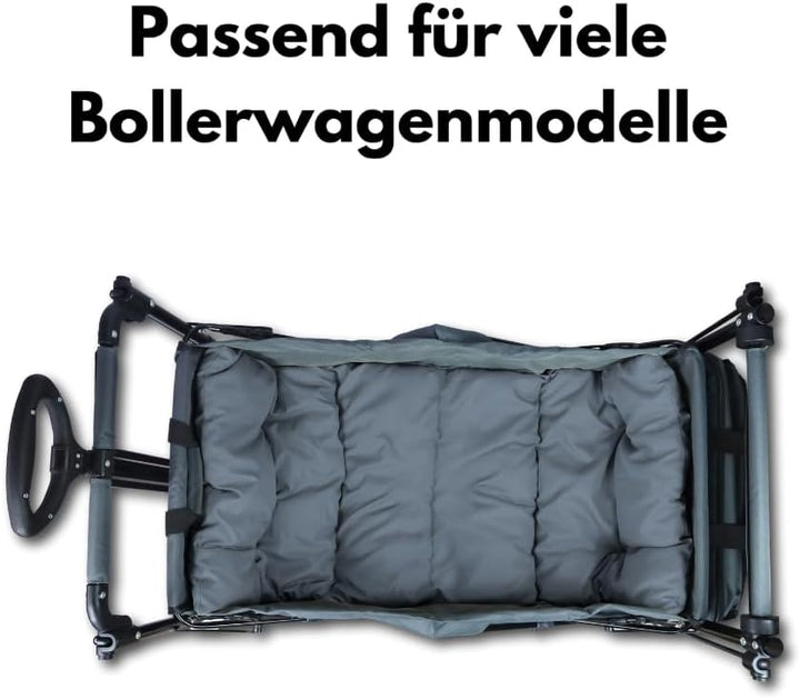 FROSAL Bollerwagenmatte universal Bollerwagen Matte Polster Polsterung Kind Transportwagen Handwagen