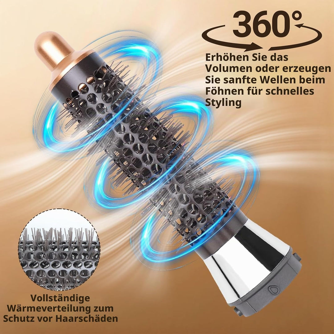 Runde Volumenbürste für Dyson Airwrap HS01 HS05 Aufsätze, 20 mm Rundbürste für Dyson Airwrap Zubehör