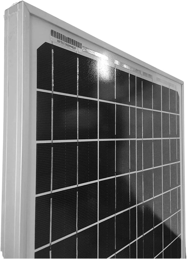 6 Volt Solarpanel - 10 Watt Monokristalline Solarzellen, zum Laden von Solarleuchten, Radios & mehr.