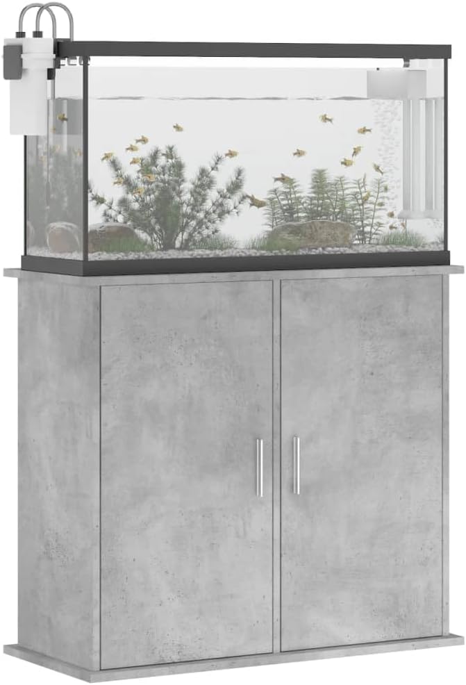 Festnight Aquarium Unterschrank mit Stauraum 81 x 36 x 73 cm, Aquariumständer für Aquarien, Aquarien