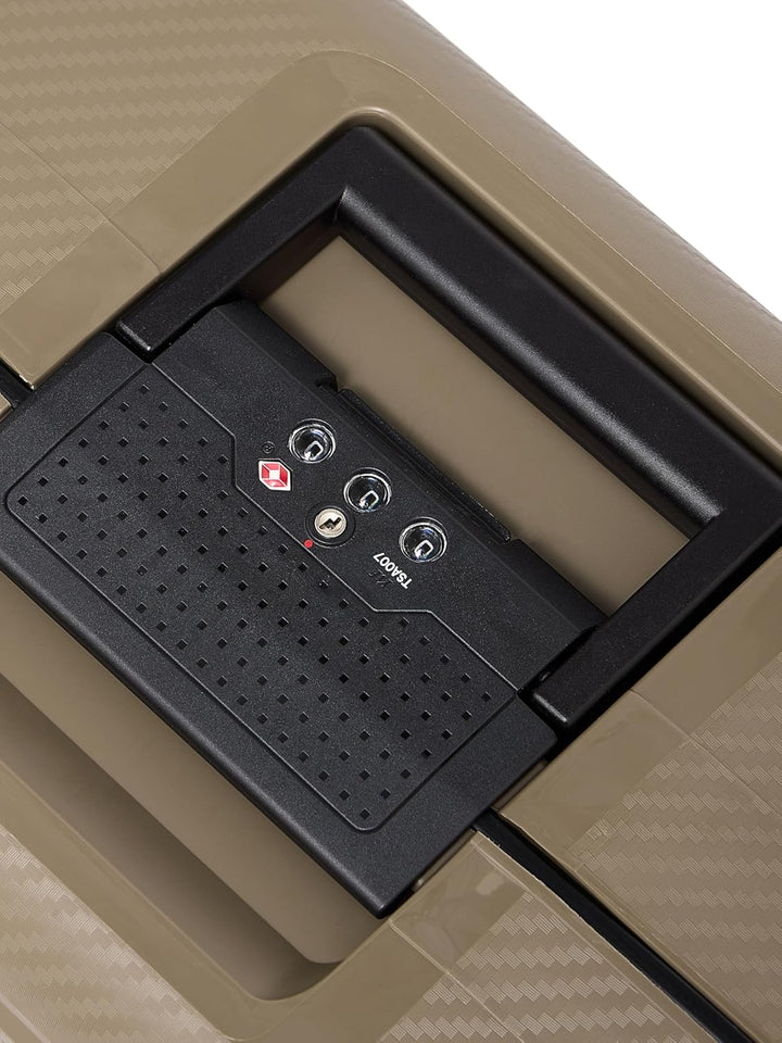 REDOLZ Hartschalen Koffer-Set 2-teilig ohne Reissverschluss | 3-Punkt-Verschluss-System | aus hochwe