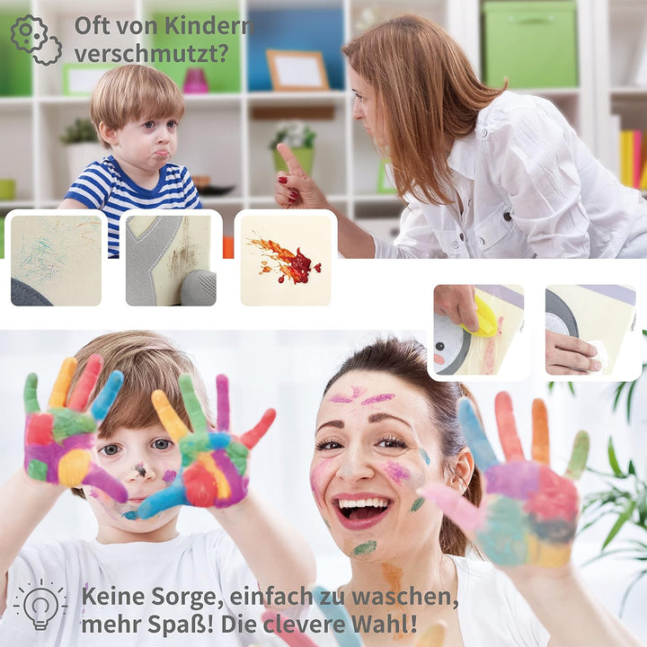 Lucky Sign Box Aufbewahrung Kinder Extra Stabile Spielzeugbox mit Deckel Ordnungsbox Wasserdicht und