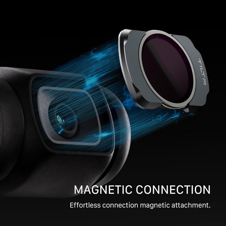 Tilta Pocket 4 ND32 Filter, Magnetischer ND1.5 Filter TF-OP3-ND15 | Kompatibel mit DJI Osmo Pocket 3