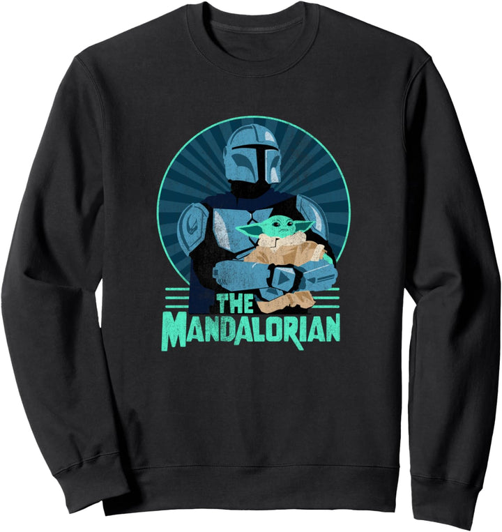 Star Wars: The Mandalorian & Grogu Looking in The Distance Sweatshirt