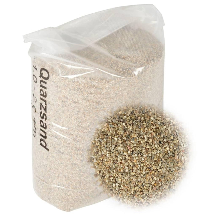 vidaXL Filtersand, Poolfilter Quarzsand für Poolreinigung, Geruchloser Sand für Filteranlagen, Filte