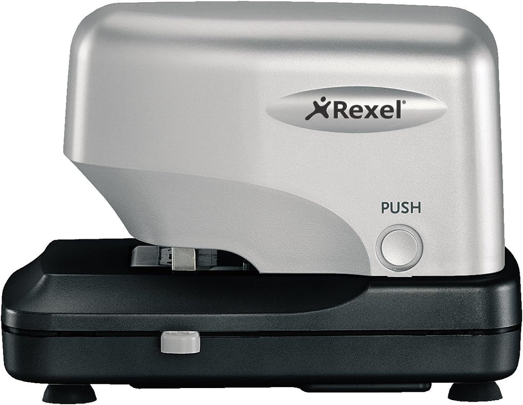 Rexel 2101197 Elektrohefter Stella 30 silber/schwarz