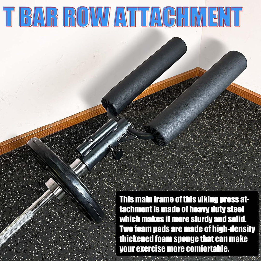 KORIKAHM Viking Press Landmine Griff für 5,1 cm olympische Langhantel, T-Bar Row Attachment Core Str