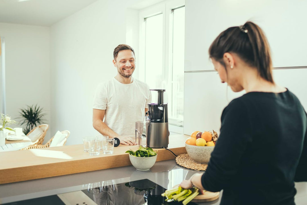 Severin Slow Juicer ES 3571 – Entsafter für Saft, Sorbet, Eis, Marmelade uvm. – elektrische Saftpres