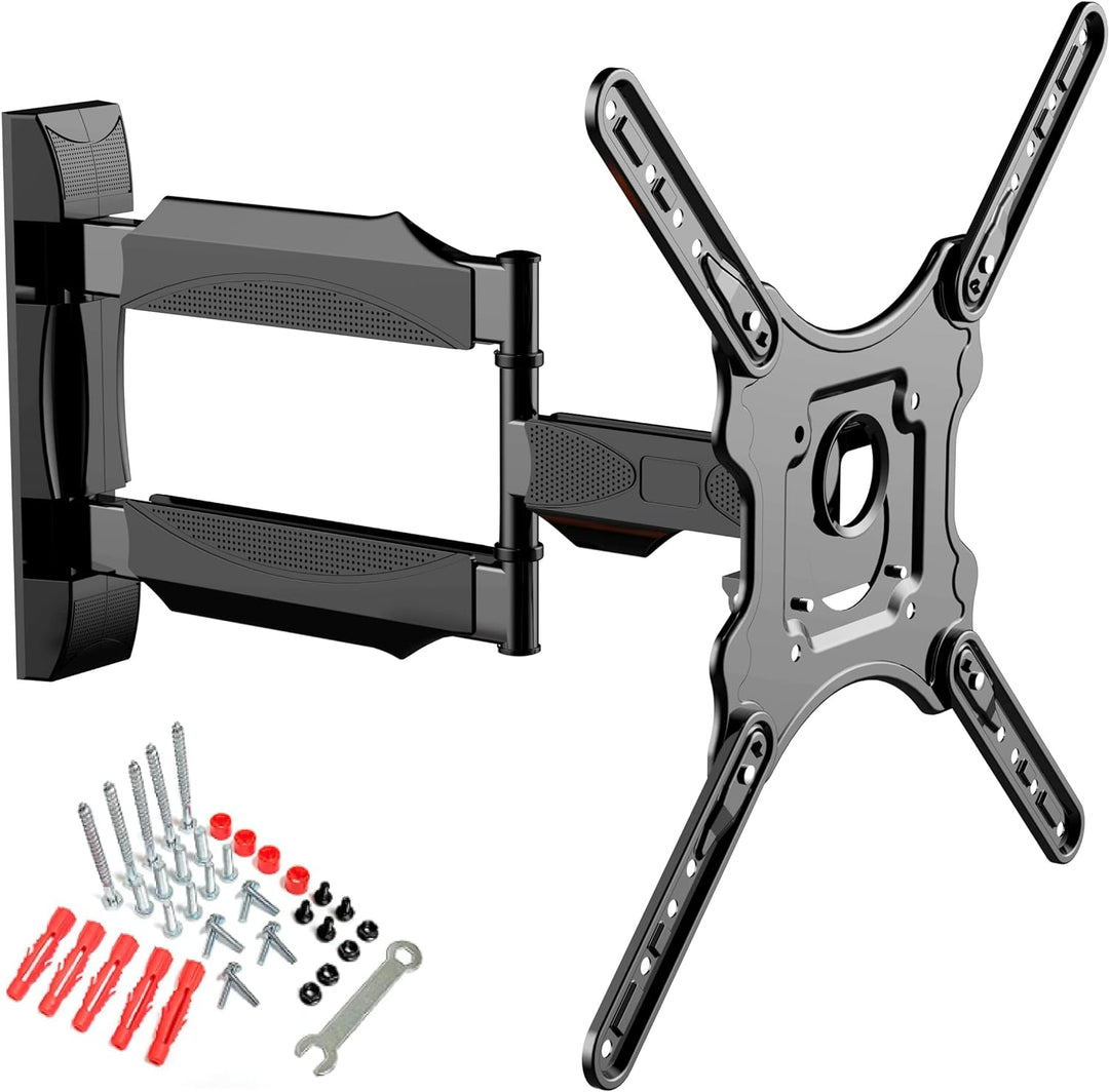 TV Wandhalterung Fernseher Halterung schwenkbar Neigbar LCD-TV LED für 32-55 Zoll Flach & Curved Fer