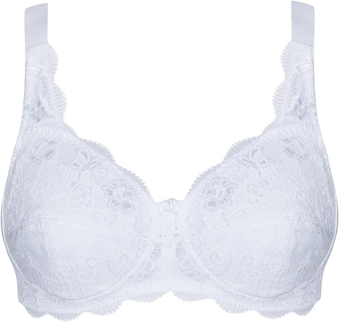 SUSA BH Damen ohne Bügel Latina I Damen-BHs mit genähten Cups & seitlichen Stützblenden I Dessous mi