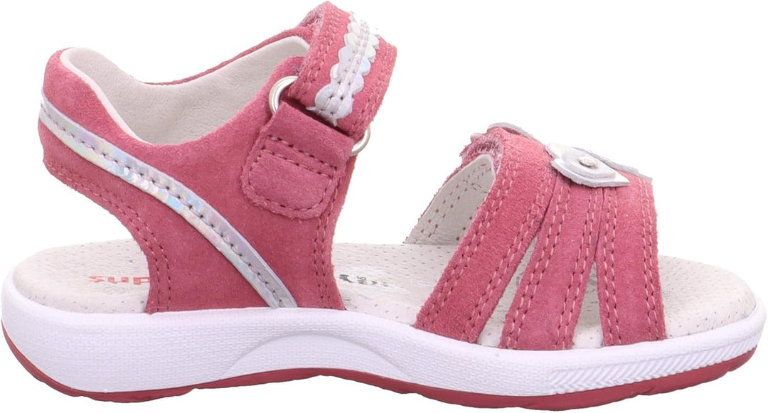 Superfit Mädchen Emily Sandalen 25 EU Pink Silber 5500, 25 EU Pink Silber 5500