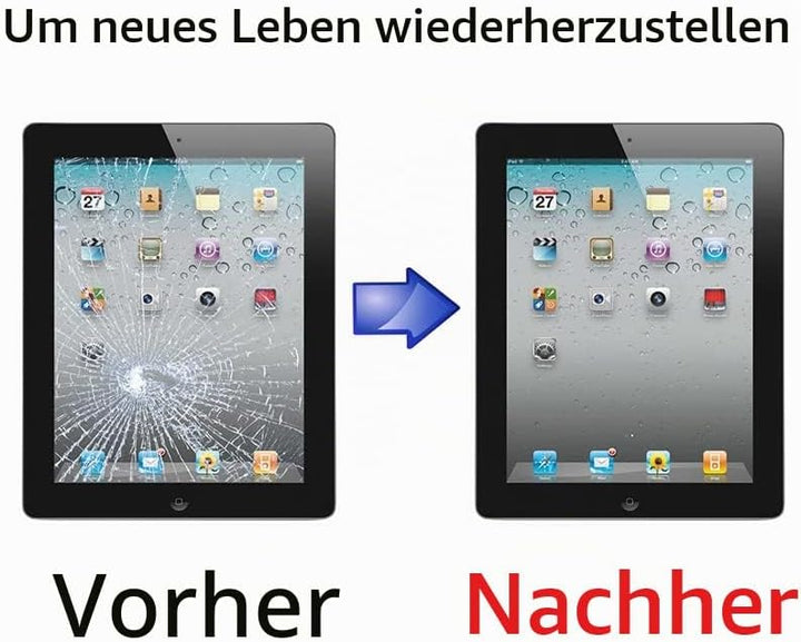 JPUNG Digitizer für iPad 6 Display 9.7 Inch 2018, Only für 6.Generation Touchscreen Bildschirm A1893