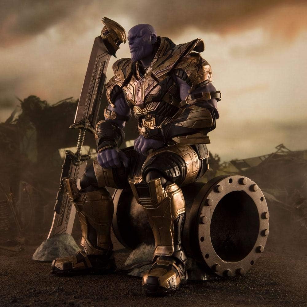 TAMASHII NATIONS Bandai Avengers: Endgame S.H. Figuarts Action Figure Thanos Final Battle Edition 20