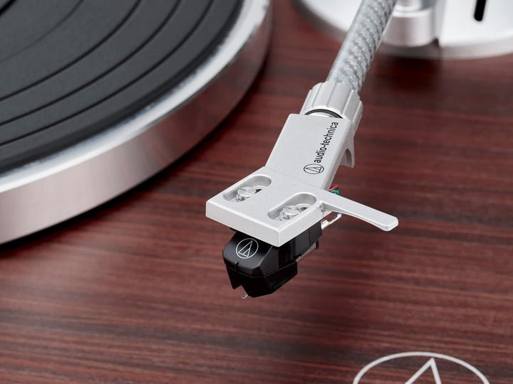 Audio-Technica AT-LPW50BTRW Kabelloser Plattenspieler mit Riemenantrieb Bluetooth Rosewood