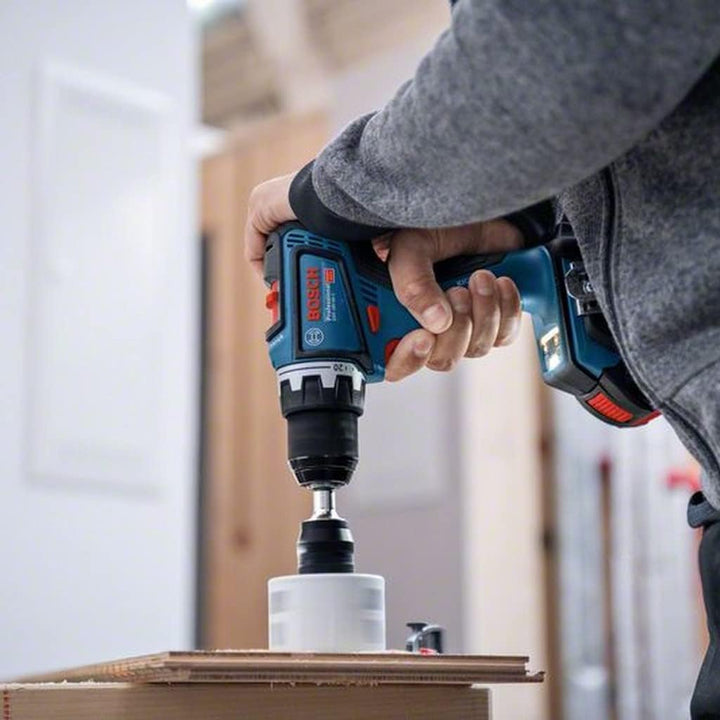 Bosch Professional 18V System Akku Bohrschrauber GSR 18V-90 (inkl. 3x ProCORE 4.0-Ah-Akku, Schnellla