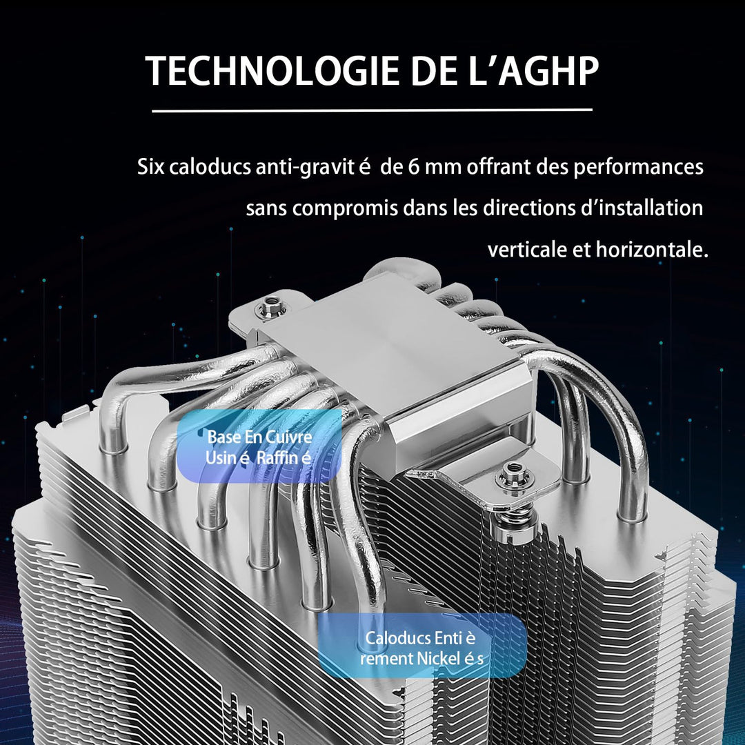 Thermalright Peerless Assassin 120 CPU-Luftkühler, PA120, 6 Heatpipes -Kühler, zwei 120mm TL-C12-PWM