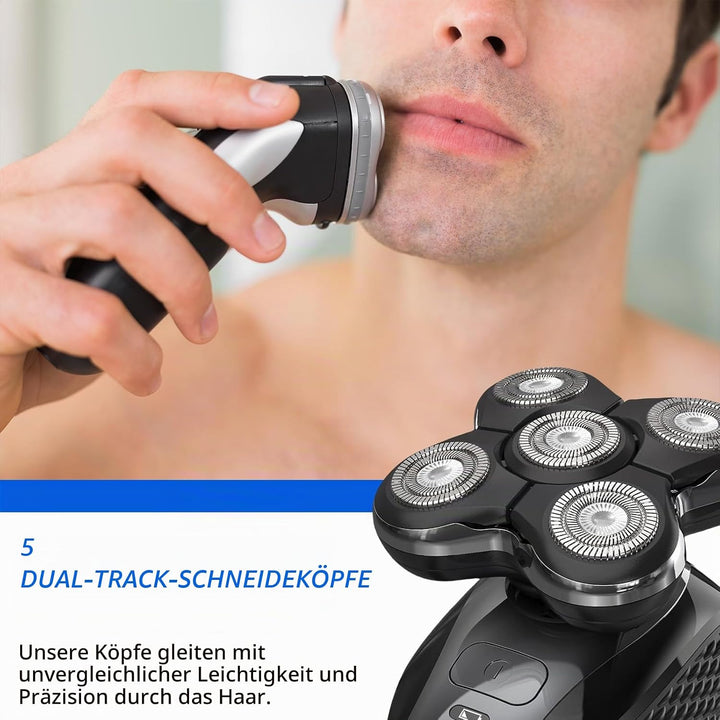 Ersatzscherköpfe für Remington Glatzenrasierer XR7000, XR1500, XR1501, Präzise Rasur für Herren, Gla