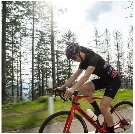 Gonso SQlab GO W, Damen Fahrradhose, Tights mit ergonomischem SQlab Sitzpolster, Innovative Schnittf