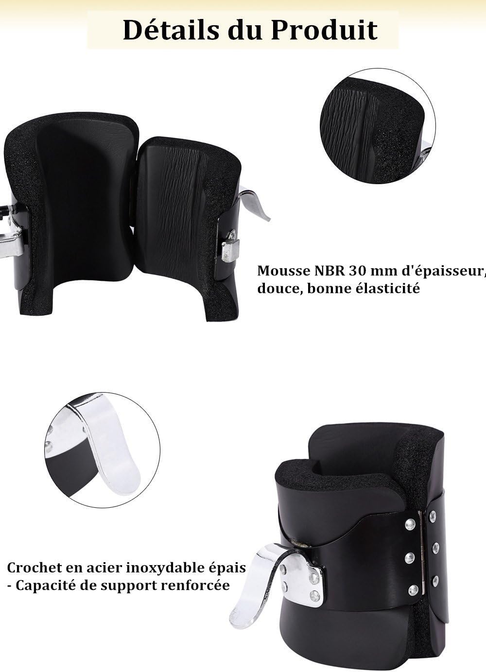 Gravity Boots mit Sicherheitsverschluss, Gr. L, Paar