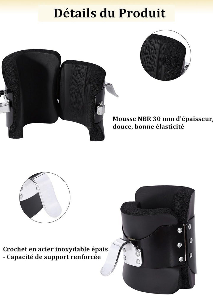 Gravity Boots mit Sicherheitsverschluss, Gr. L, Paar