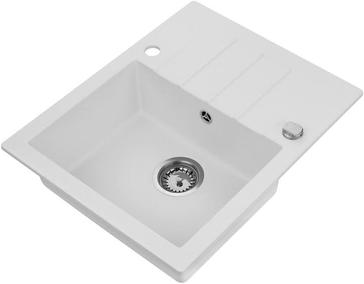 Axis Kitchen Mojito 20 Axis Weiss Küchenspüle Material Axigranit 45er Unterschrank Spülbecken Siphon