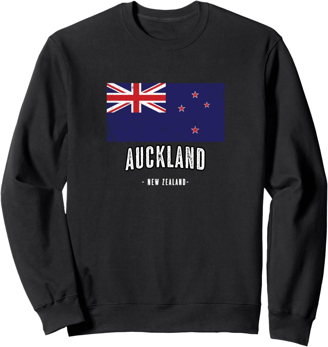 Stadt von Auckland - Neuseeland | NZ Flagge - New Zealand - Sweatshirt