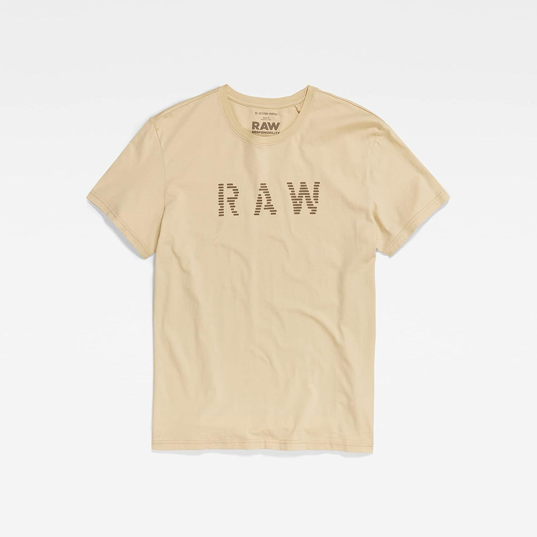 G-STAR RAW Herren Raw T-Shirts XS Beige (Postbag D22776-c506-1868), XS Beige (Postbag D22776-c506-18