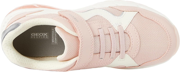 Geox Mädchen J Spaziale Girl A Sneaker 30 EU Lt Rose Lt Ivory, 30 EU Lt Rose Lt Ivory