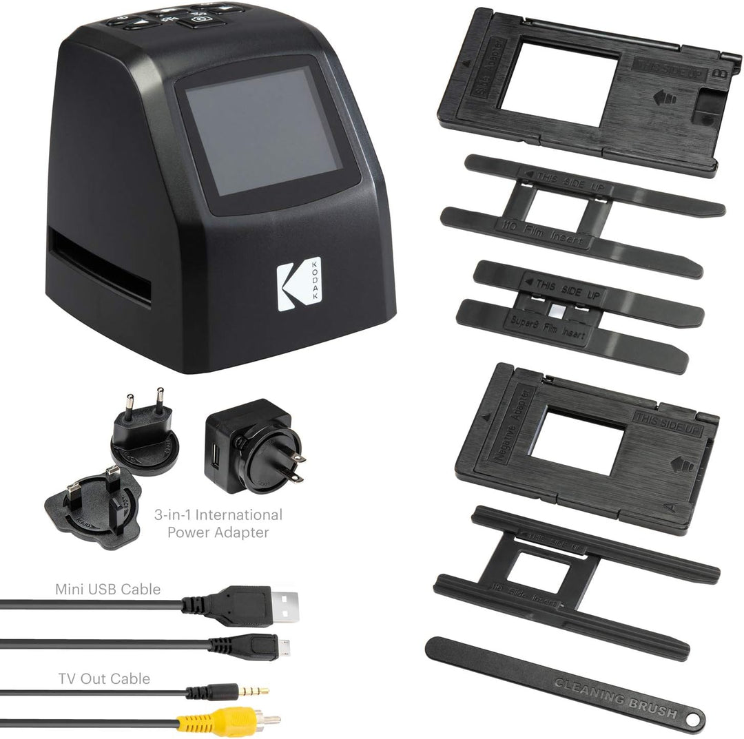 KODAK Mini digitaler Film- und Diascanner – konvertiert Filmnegative und Dias von 35 mm, 126, 110, S