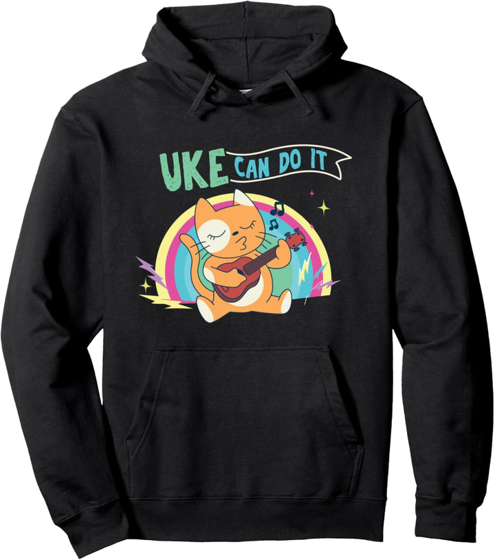 Uke Can Do Hawaii Musikgitarre, Akustikgitarre, hawaiianisch Pullover Hoodie
