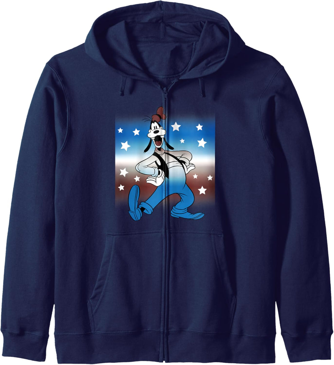 Disney Mickey And Friends Goofy Americana Portrait Kapuzenjacke