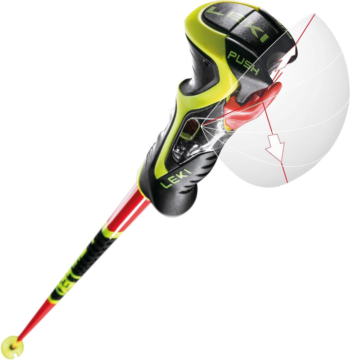 LEKI Venom SL 3D Skistöcke Racing-Stöcke rot NEU rot 120, 120