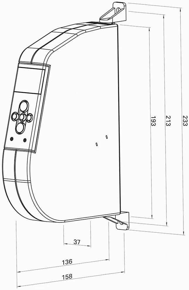 WIR elektronik, eWickler Standard, Funk, eW930-f, Elektrischer Gurtwickler, Rauchwarnmelderauswertun