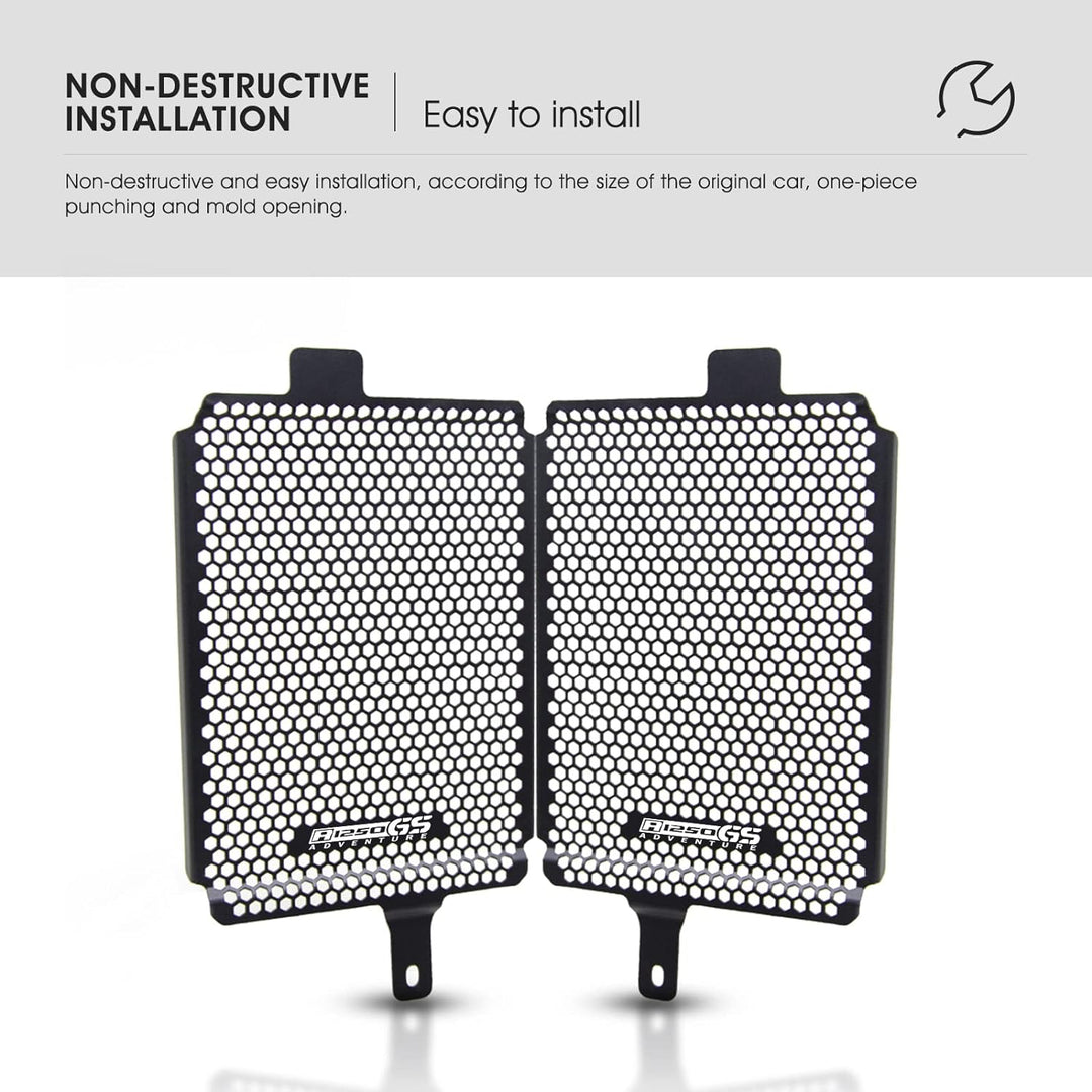 MOLONG Motorrad Kühlerabdeckung Kühlerschutz Schutzgitter Für R1250GS Adventure 2019-2022