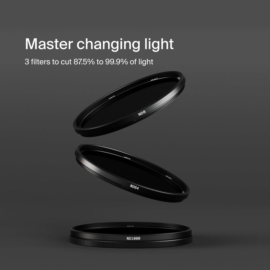 Urth 40,5 mm ND8, ND64, ND1000 ND Filter Kit (Plus+) 40.5mm, 40.5mm