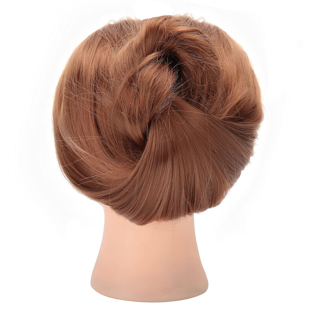 Trainingskopf, Brauner Haar-Trainingskopf mit Freier Klemme, Kann Gerade Gerollt Werden Hairdressing