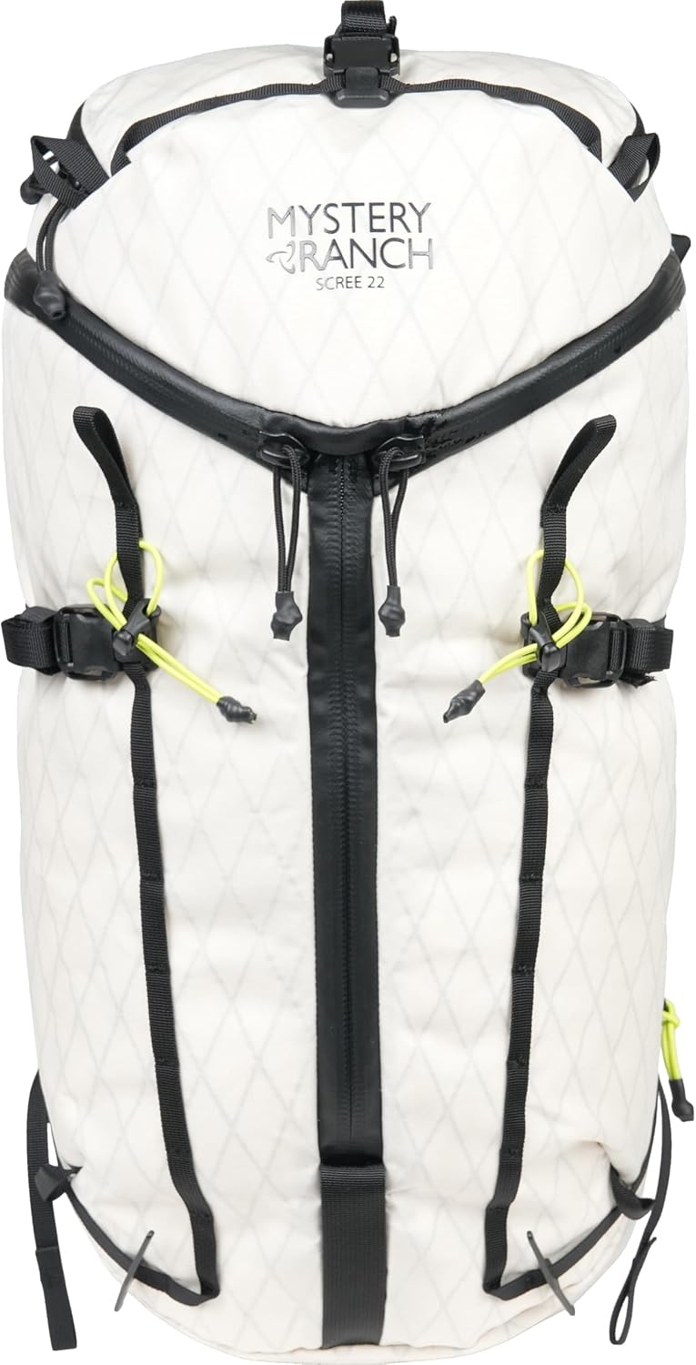 Mystery Ranch Unisex Scree 22-Black-OS Einheitsgrösse Weiss/Limeade, Einheitsgrösse Weiss/Limeade
