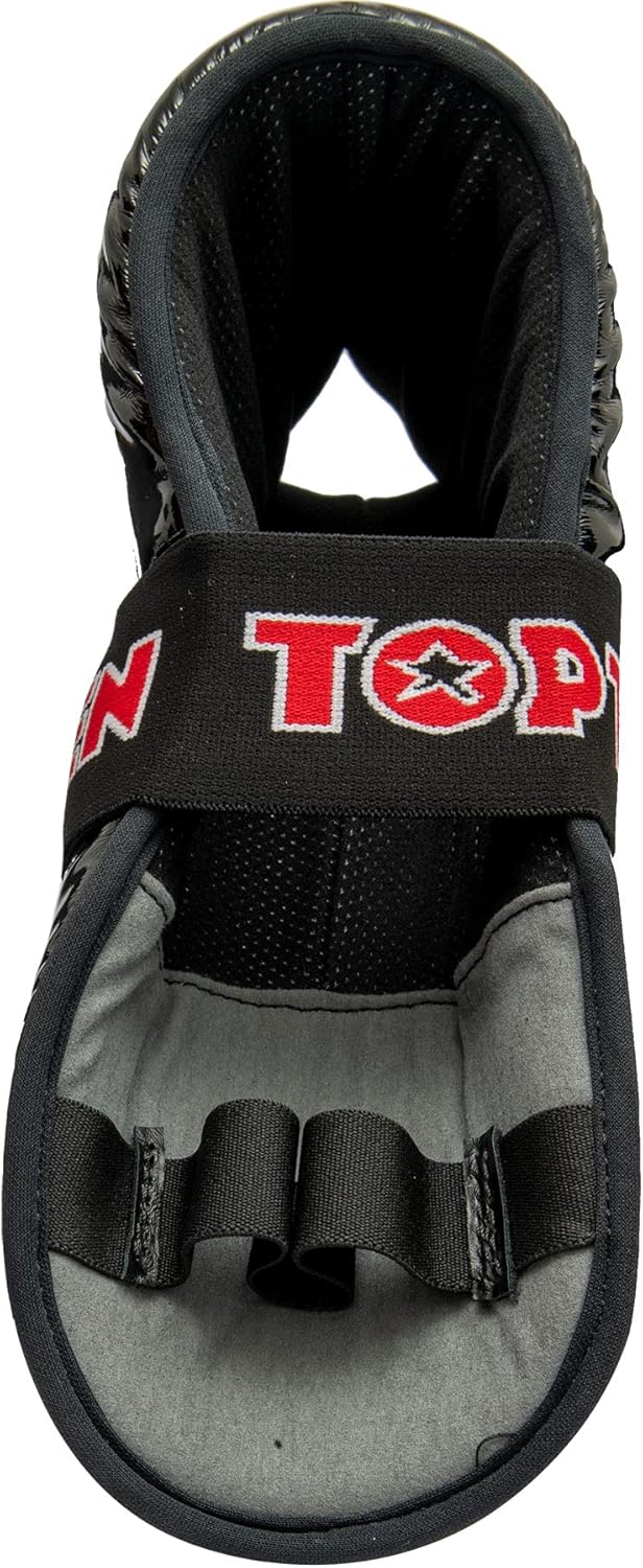 TOP TEN Fussschutz „Superlight“ für den Wettkampf Schwarz XS, Schwarz XS