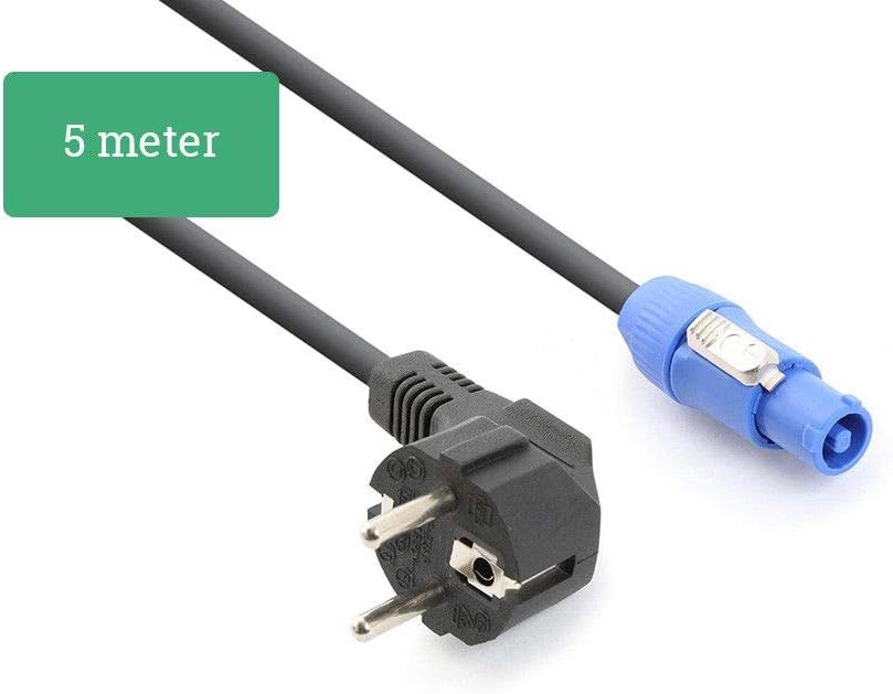 PD Connex Stromkabel Schuko - Powercon A - 5 Meter, 5 Meter