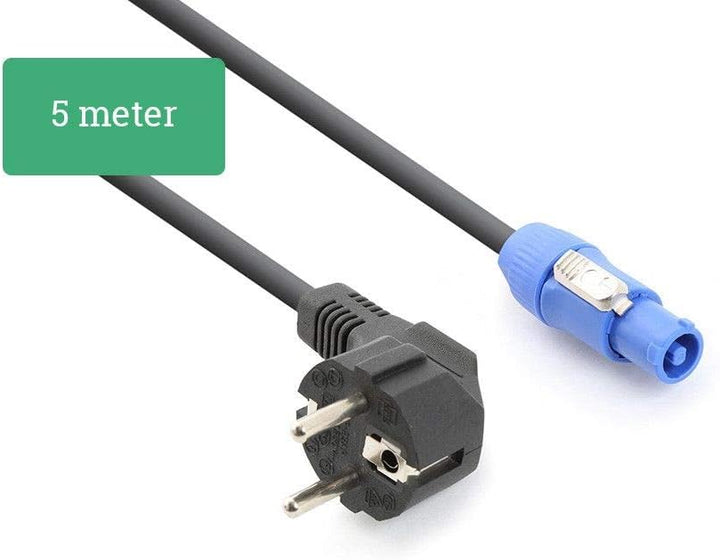 PD Connex Stromkabel Schuko - Powercon A - 5 Meter, 5 Meter