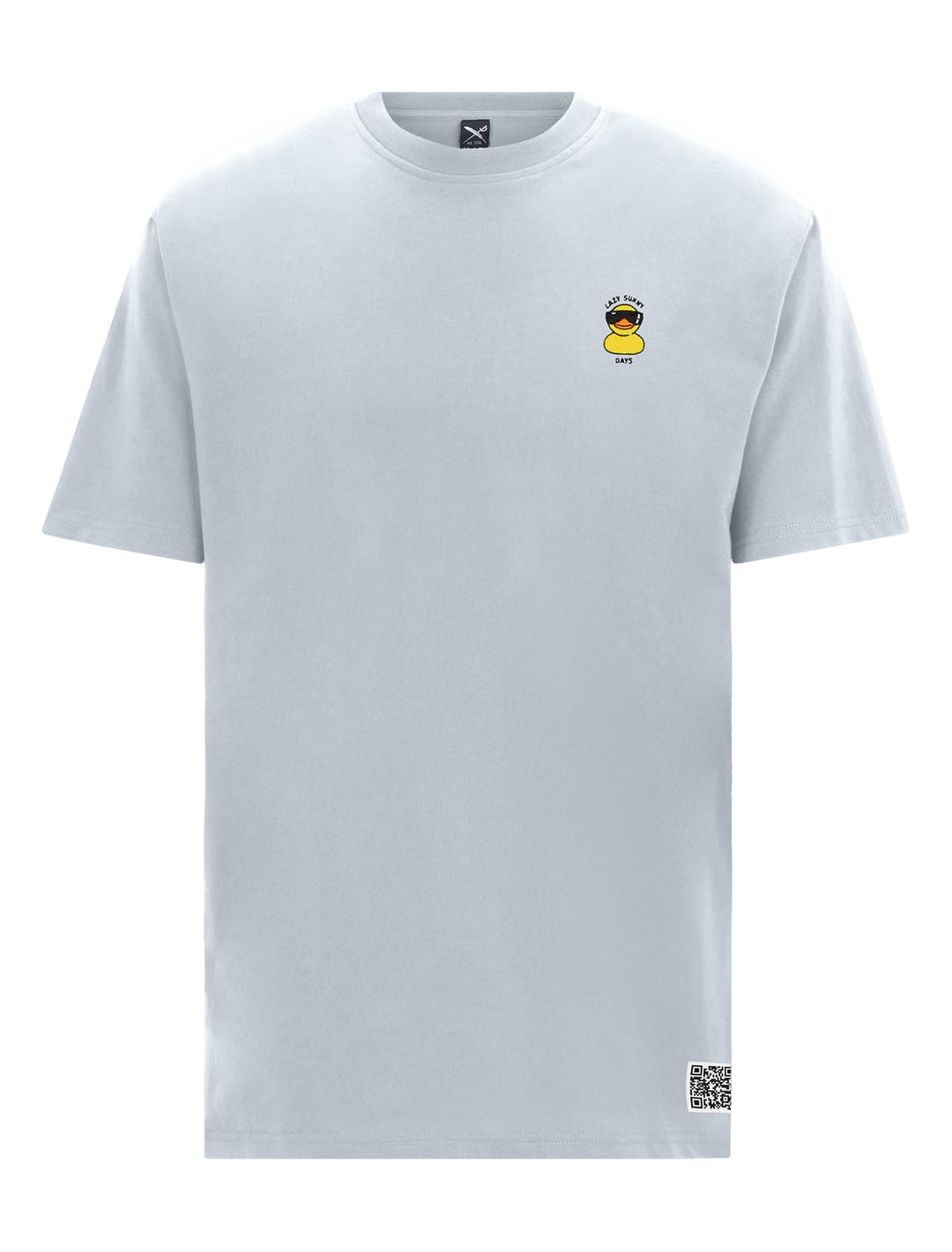 IRIEDAILY T-Shirt Lazy Sunny Day Emb, Bio-Baumwolle, M Ice Blue