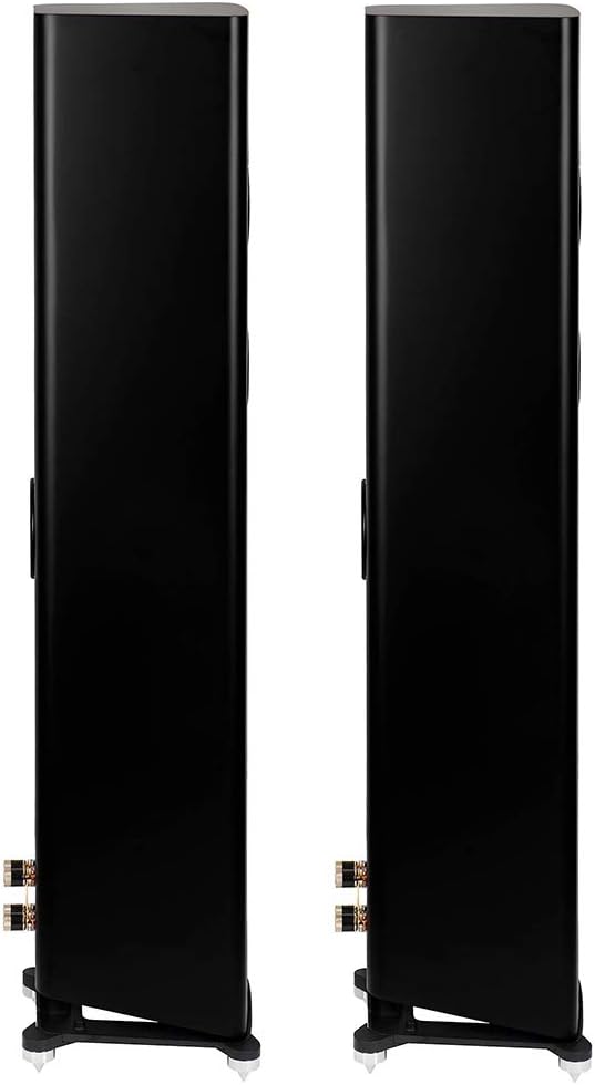 ELAC Standlautsprecher FS 247.4 Carina Schwarz -Paar-