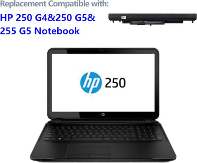 Swark Laptop HS04 Akku Kompatibel mit HP 807957-001 807956-001 HS03 HSTNN-LB6V HSTNN-LB6U 807612-421