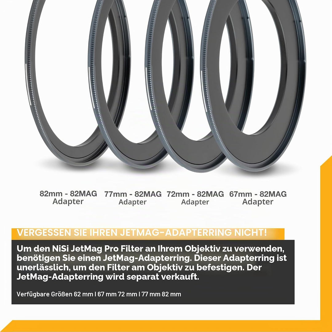 NiSi 82mm Magnetischer Black Mist 1/4 Filter Magnetische Promist Filter für JetMag Pro 82MAG System