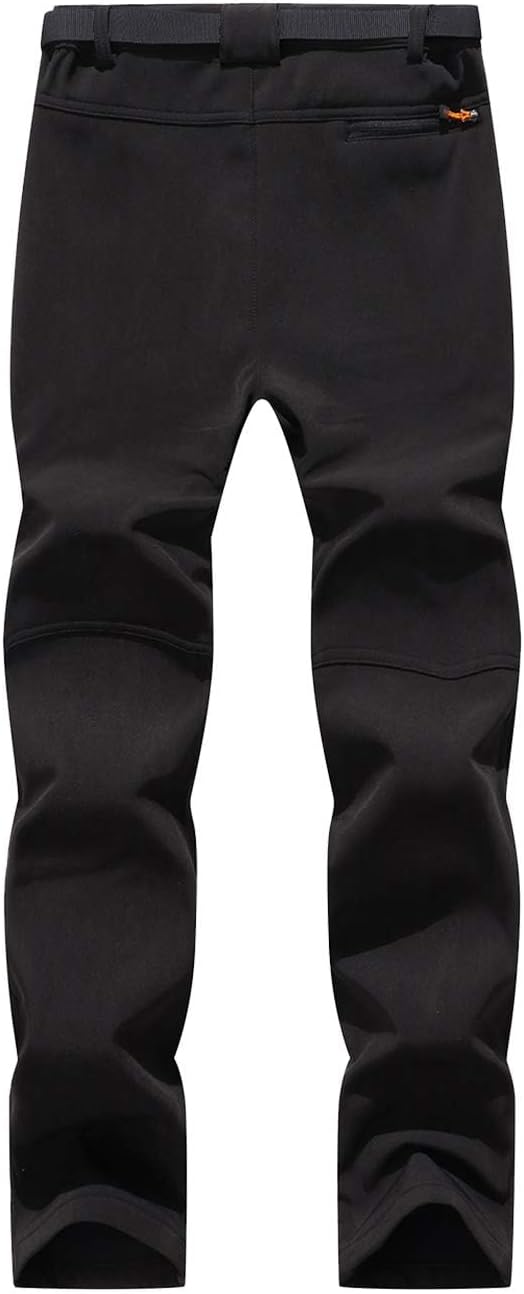 BenBoy Damen Wanderhose Wasserdicht Softshellhose Outdoorhose Winddicht Warm Gefüttert Winter Skihos